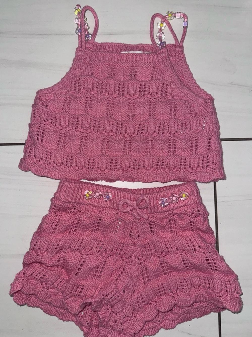 Zara crochet set